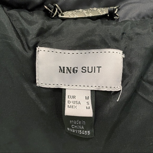 Mango MNG Suit High Neck Puffer - Picture 4 of 5